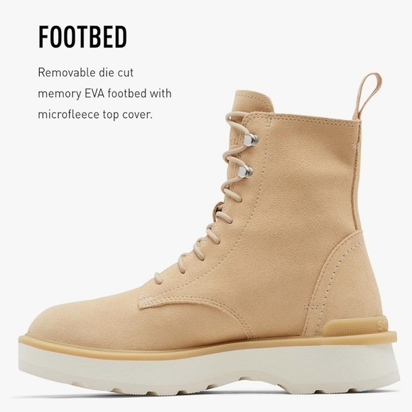 Sorel Tan Lace-Up Boots - Picture 3 of 13